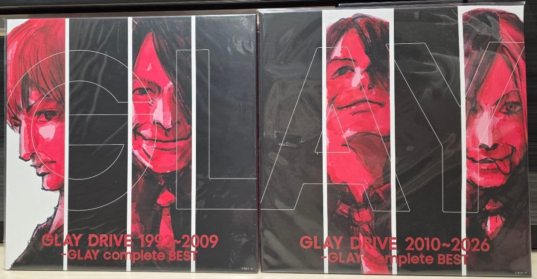 GLAY DRIVE 2枚セットアナログサイズジャケット盤
