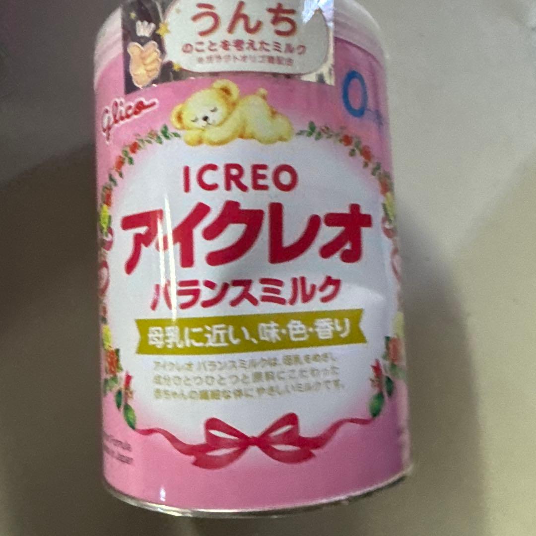カ*︎様 激安　アイクレオ　ICREO バランスミルク 800g 4缶セット　凹