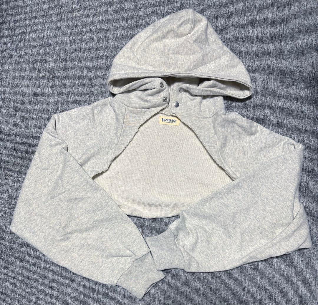 BEAMSBOY フレンチテリーボレロ　パーカー　ビームス　スウェット