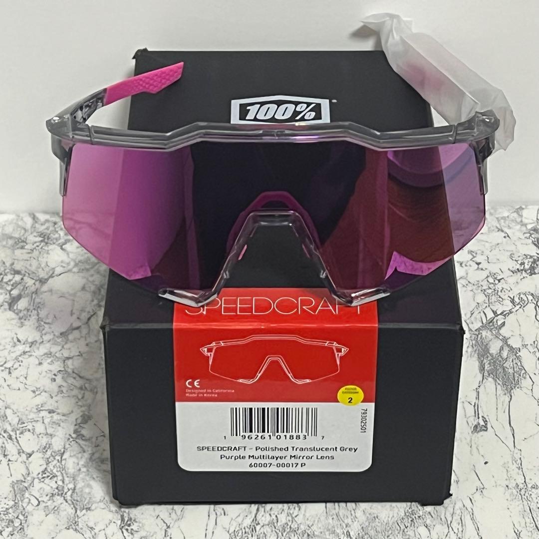 最新版 100% ワンハンドレッド サングラス SPEEDCRAFT Tokyo