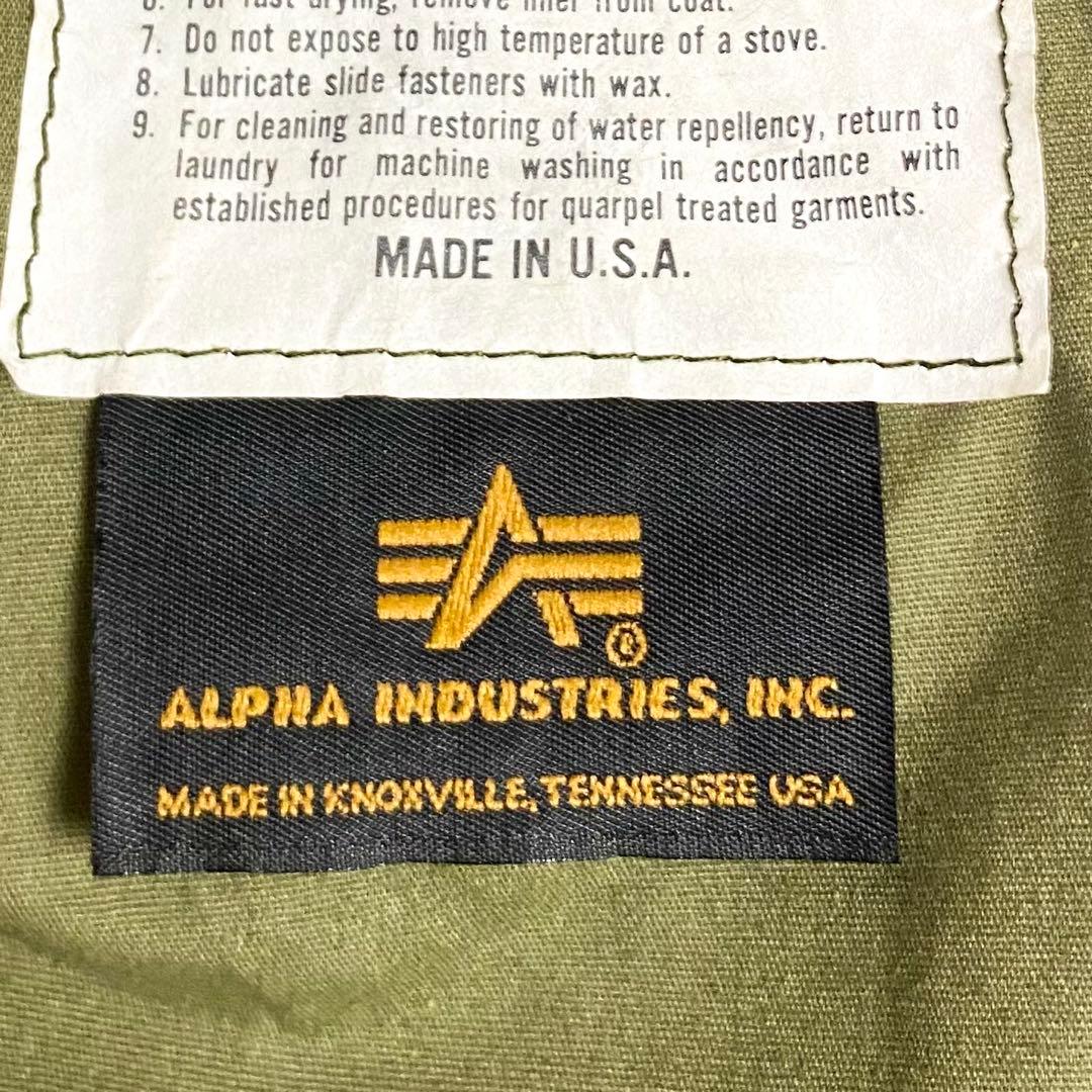 ALPHA M65 USA製 L/Rライナー付　COLD WEATHER