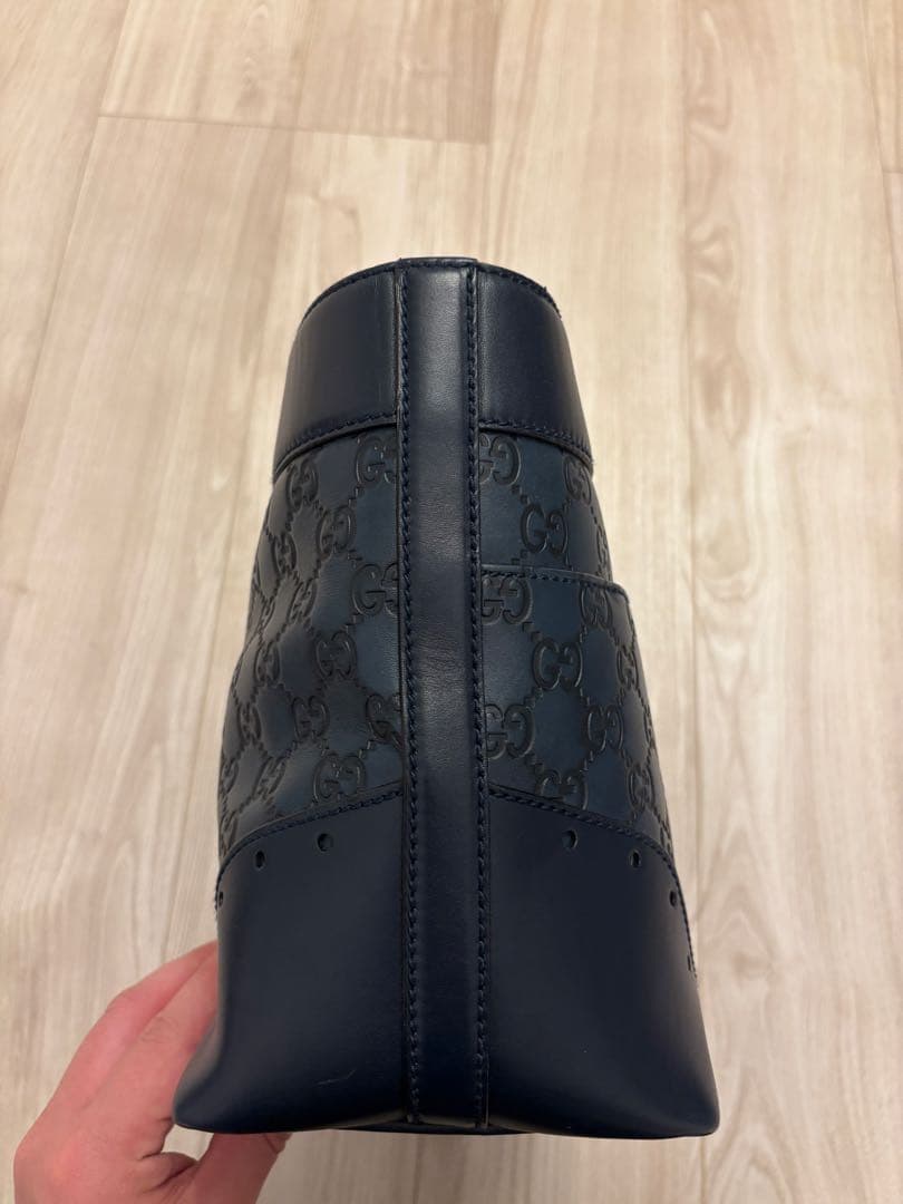 GUCCI ホースビット145993 ネイビー