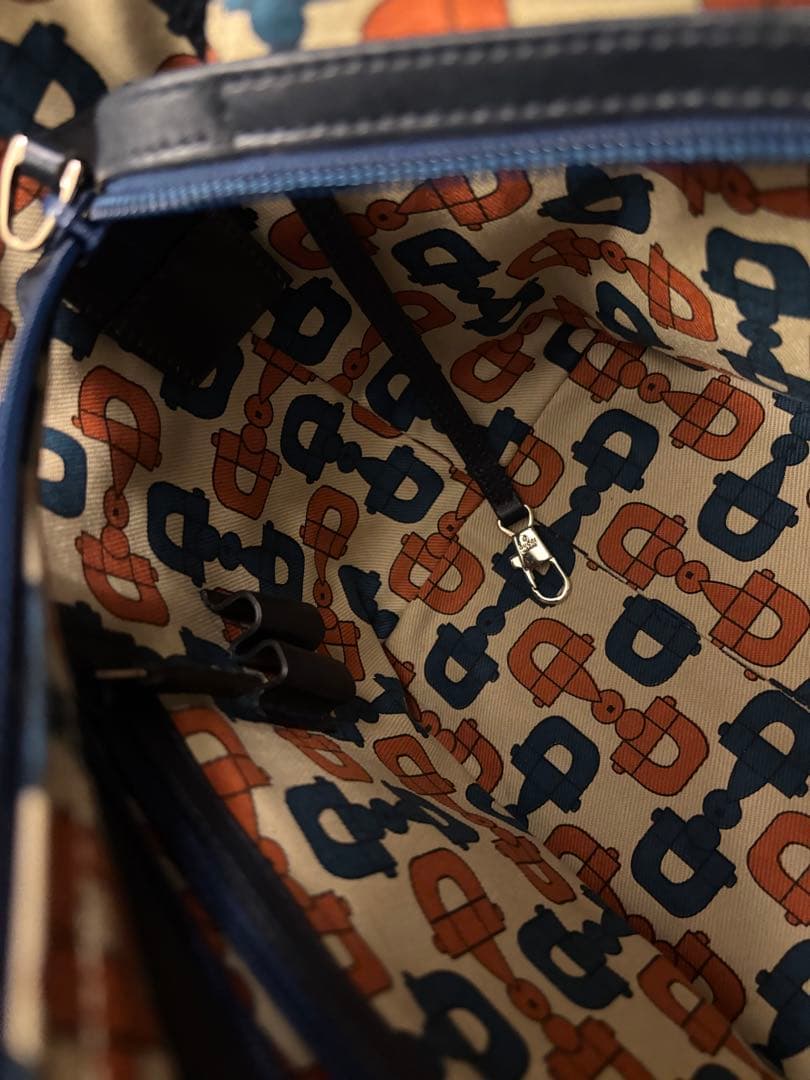 GUCCI ホースビット145993 ネイビー