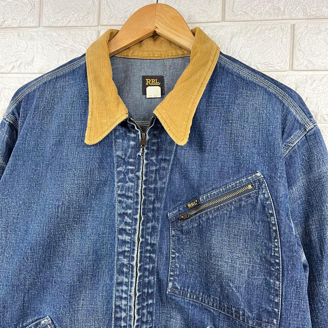 DOUBLE RL RRL Lee TYPE 91-B デニムジャケット　L