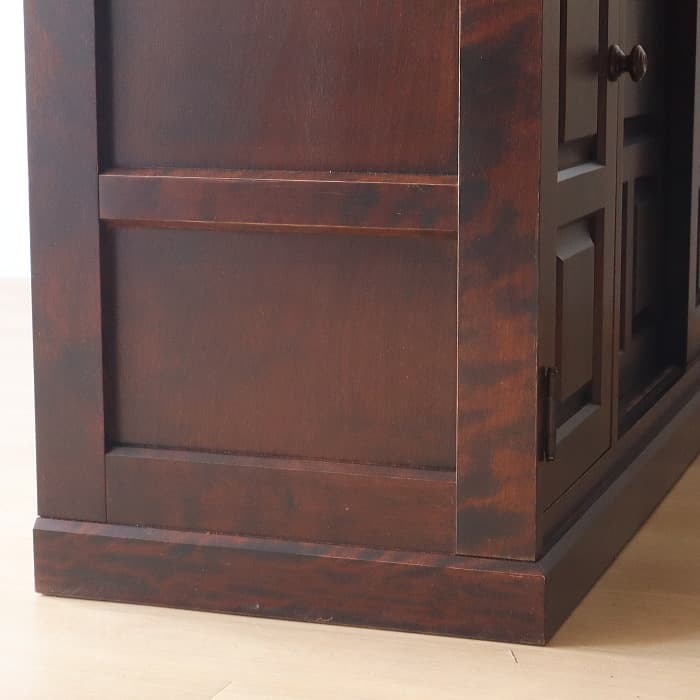 アンティーク 北海道民芸家具 下駄箱 サイドボード 収納棚 古家具