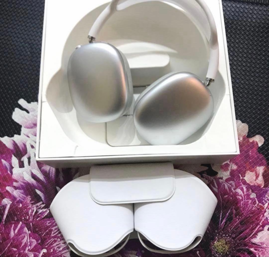 【即購入可】最安値 AirPods Max シルバー本体 美品 安心安全匿名発送