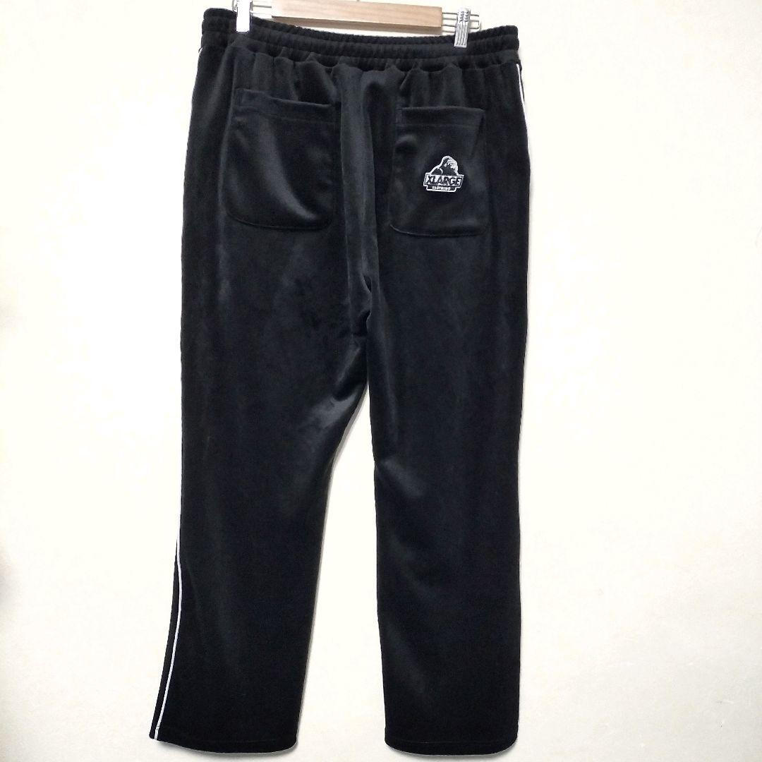 ほぼ新品 XLARGE × DexFilmz ベロアトラックパンツ 黒 XL