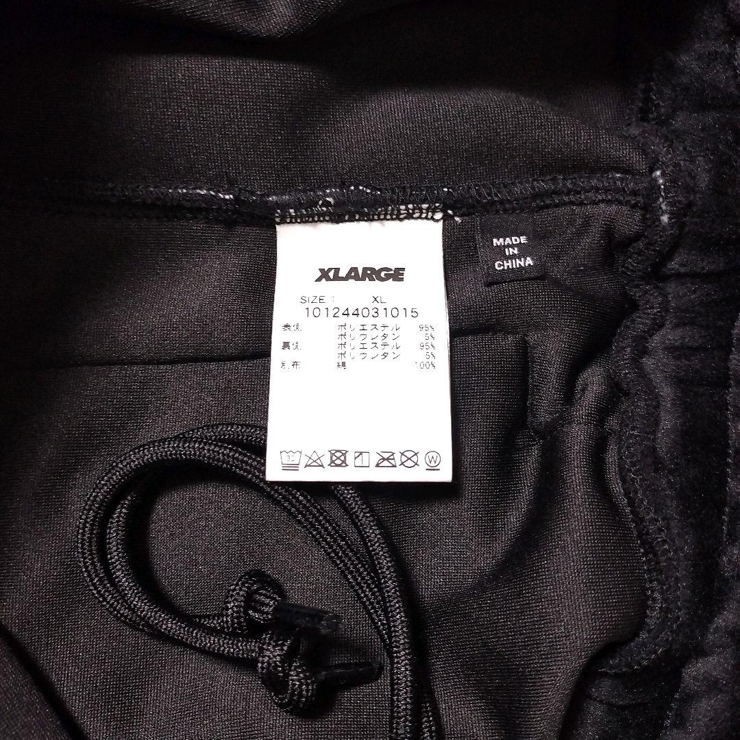 ほぼ新品 XLARGE × DexFilmz ベロアトラックパンツ 黒 XL