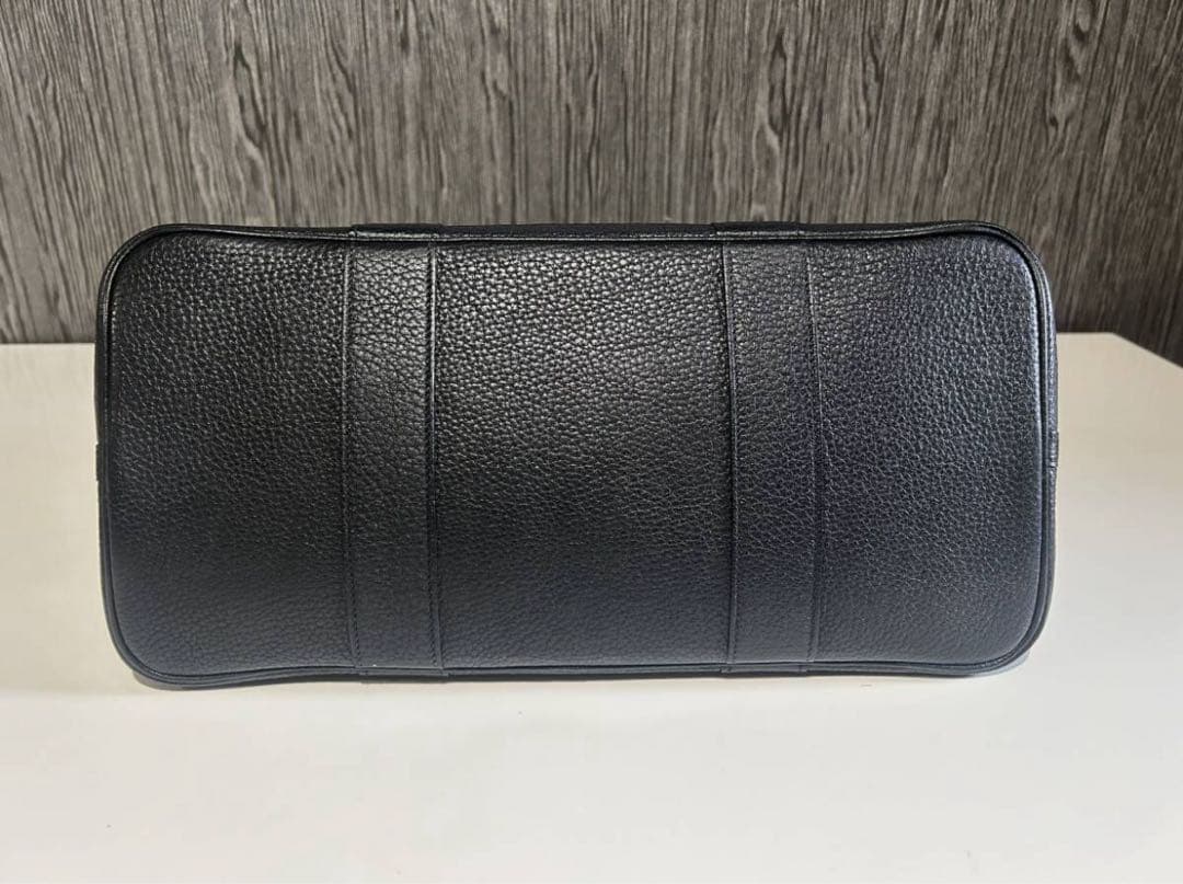 ★美品★★エルメスガーデンパーティPM ネゴンダ ブラック A4収納