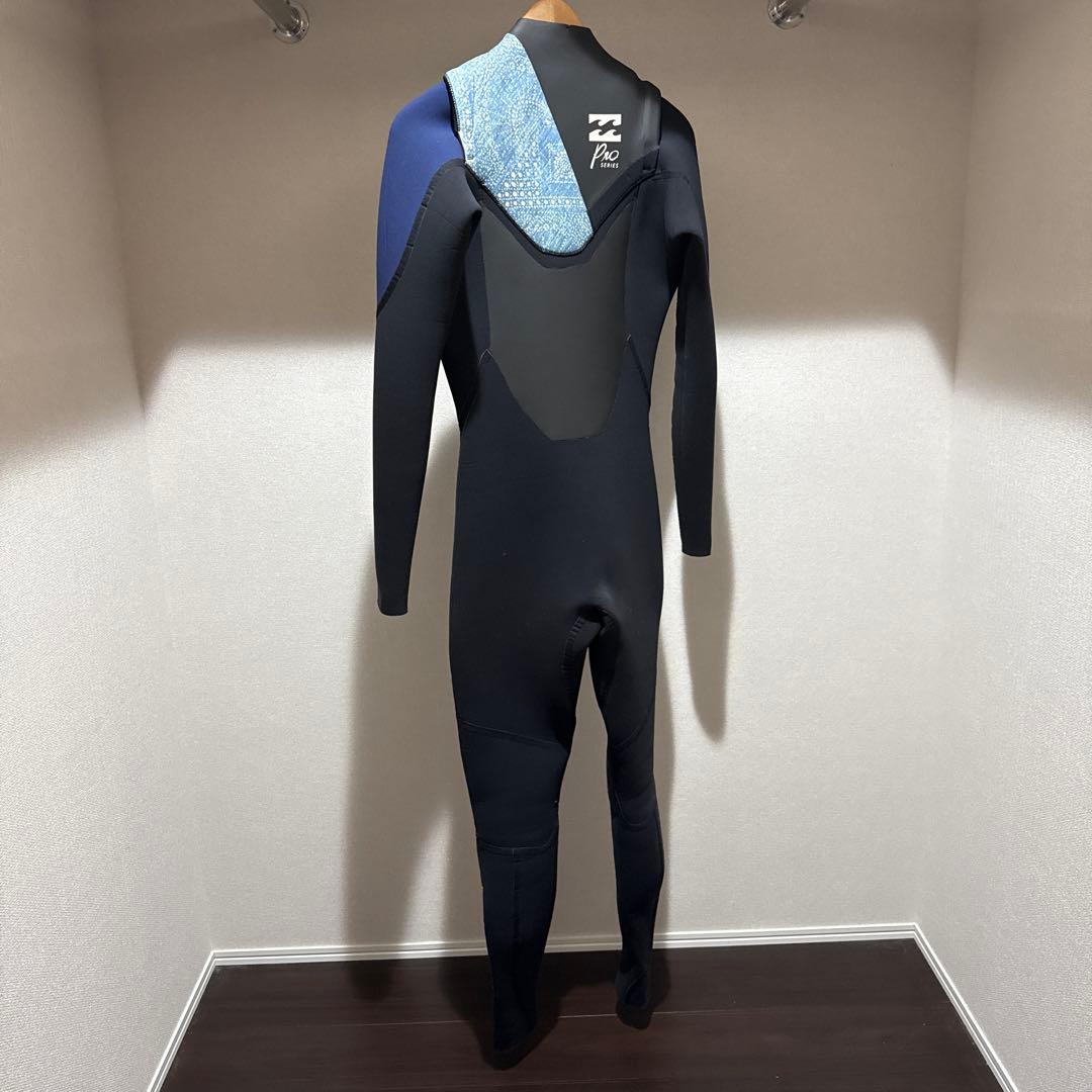 Billabong セミドライ　ブラック　ブルー　頂　フルオーダー