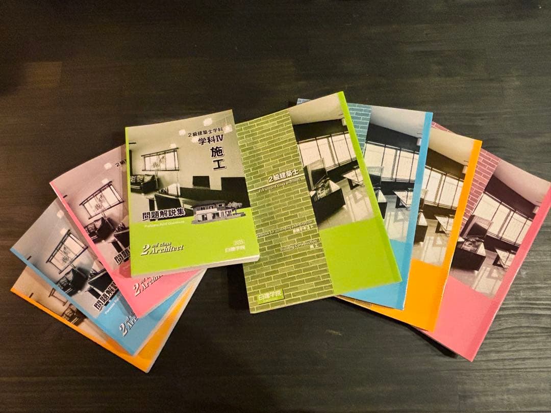 2025年版 2級建築士 学科試験対策セット