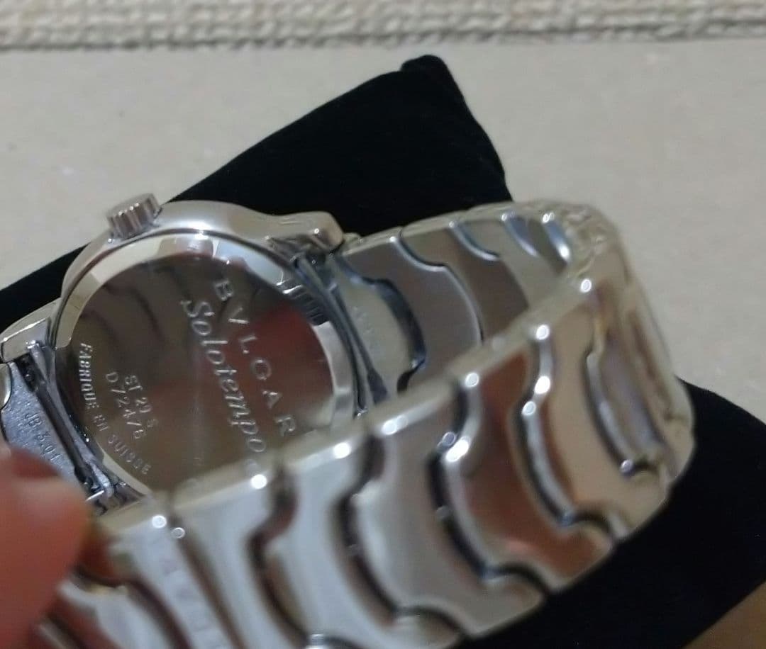 土日で終了 希少 BVLGARI ソロテンポ