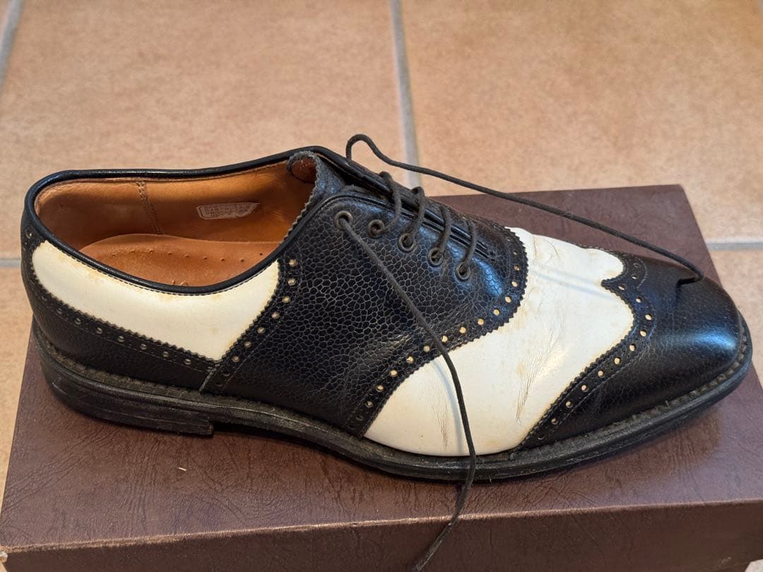 REGAL TOKYO 黒白 オックスフォードシューズ