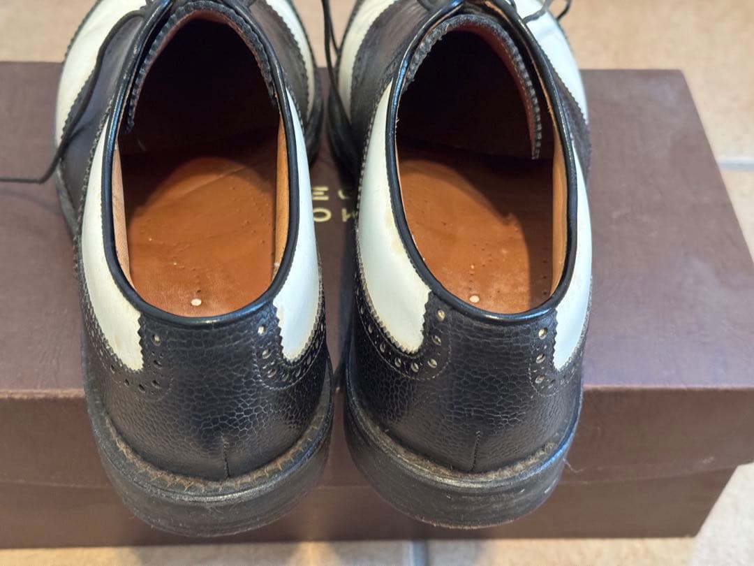 REGAL TOKYO 黒白 オックスフォードシューズ