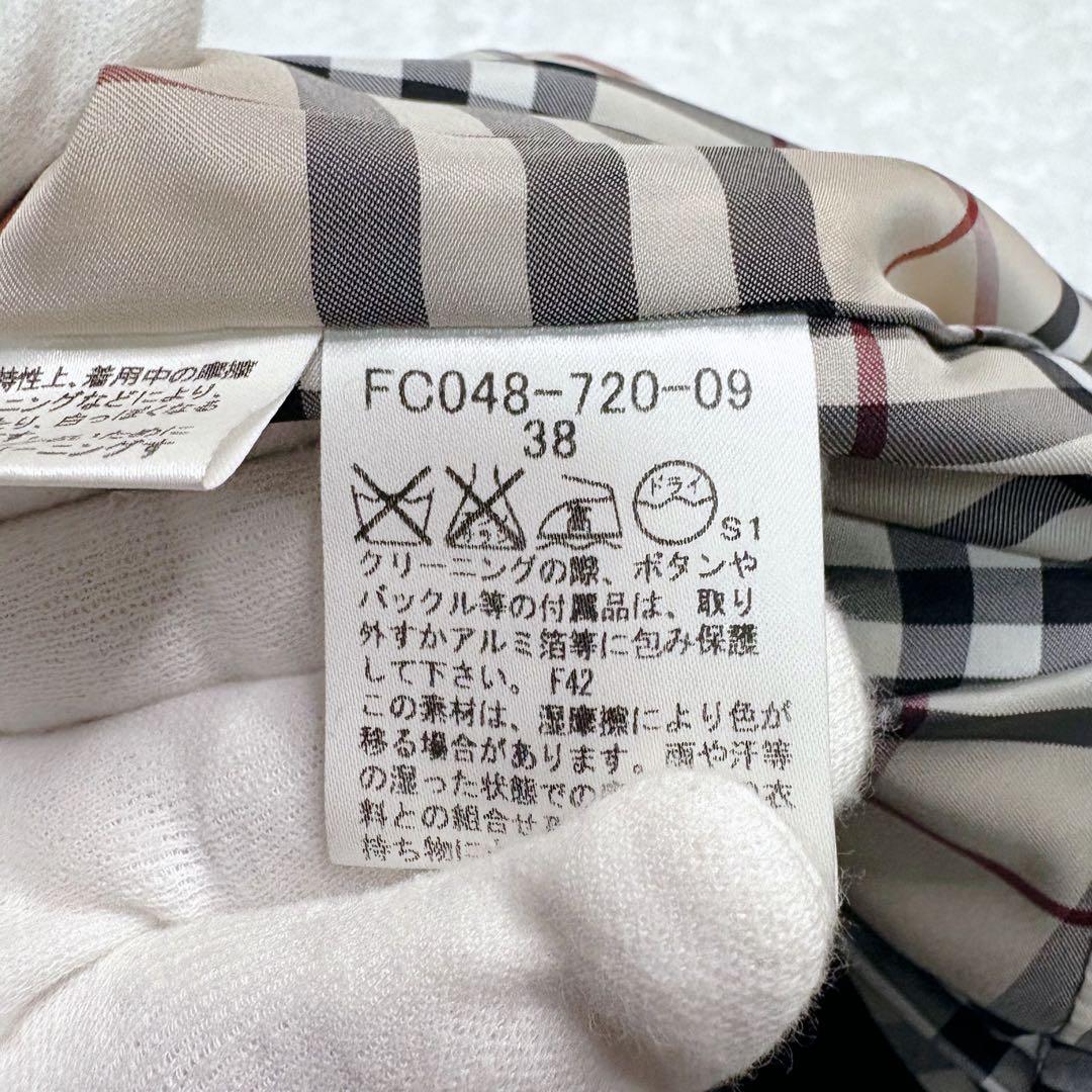 BURBERRY LONDON ジャケット ノバチェック レディース　ベロア