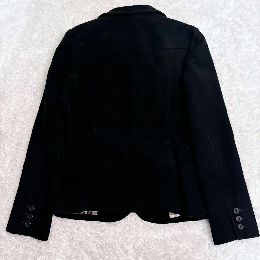 BURBERRY LONDON ジャケット ノバチェック レディース　ベロア