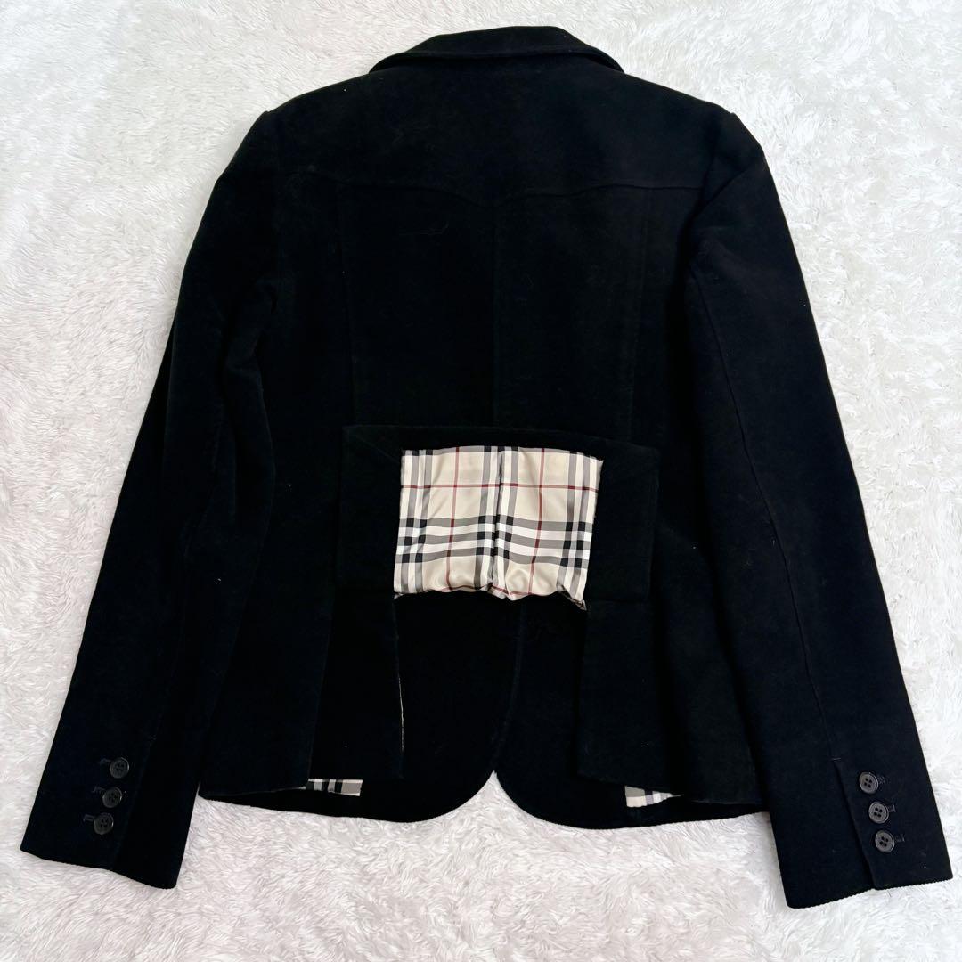 BURBERRY LONDON ジャケット ノバチェック レディース　ベロア