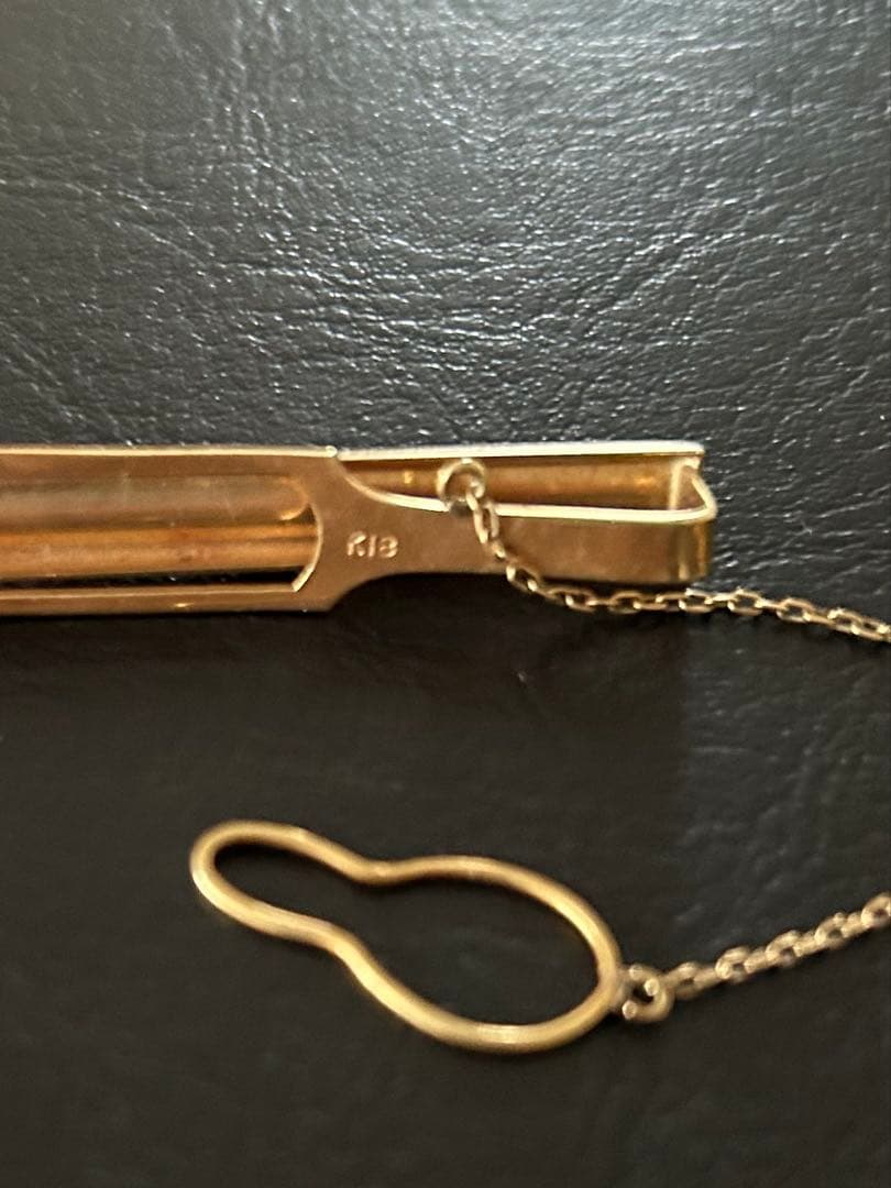 K18 ネクタイピン　オパール