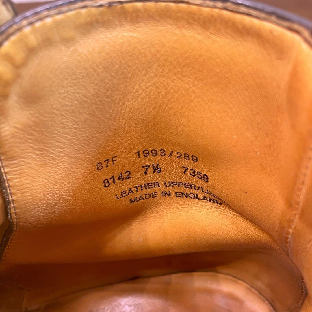 アルフレッドサージェント　茶ジョッパーブーツ　26cm前後