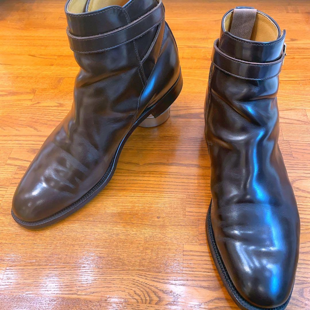 アルフレッドサージェント　茶ジョッパーブーツ　26cm前後