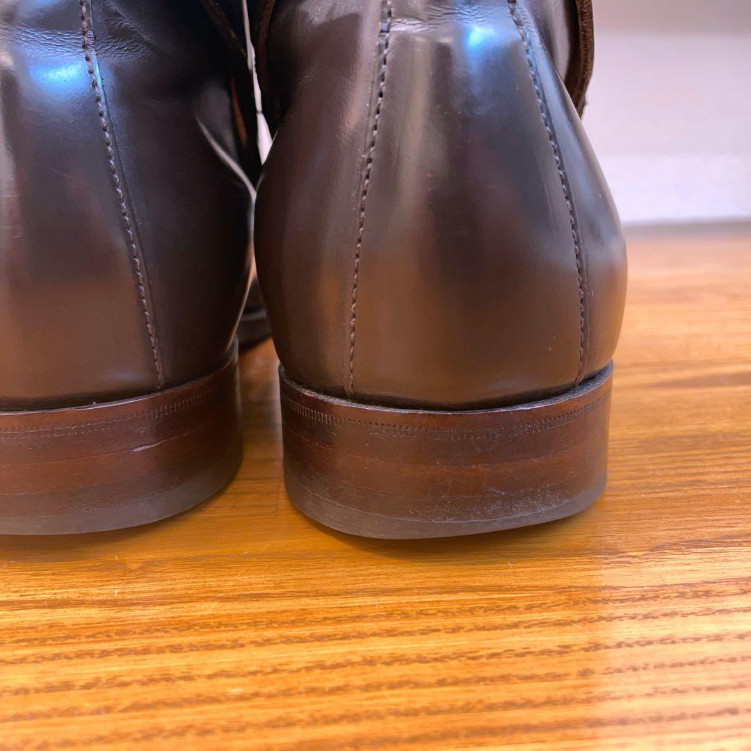 アルフレッドサージェント　茶ジョッパーブーツ　26cm前後