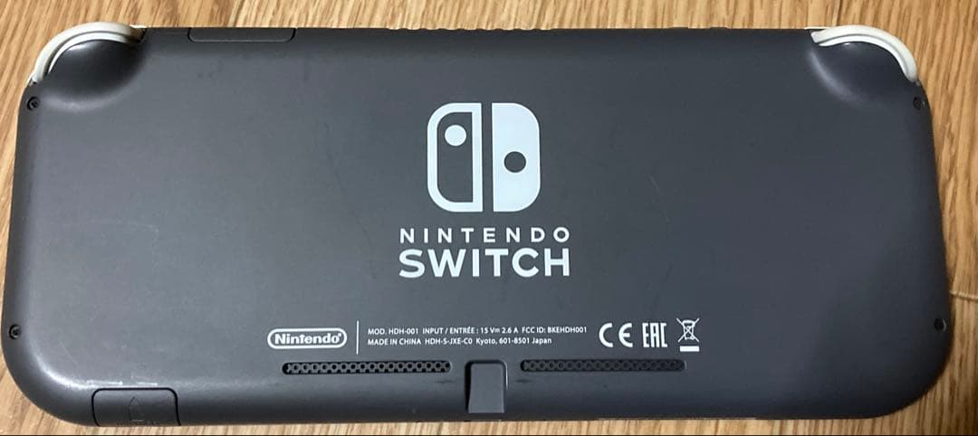 Nintendo Switch Lite グレー アダプターと箱有