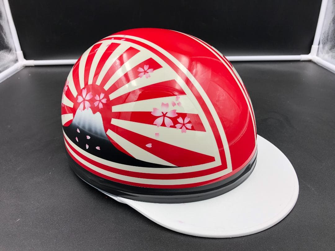 コルク半　カスタム　富士日章　三つボタン　赤白　桜　高級クリヤ送料無料