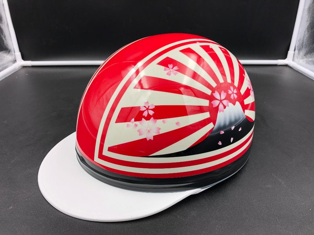 コルク半　カスタム　富士日章　三つボタン　赤白　桜　高級クリヤ送料無料