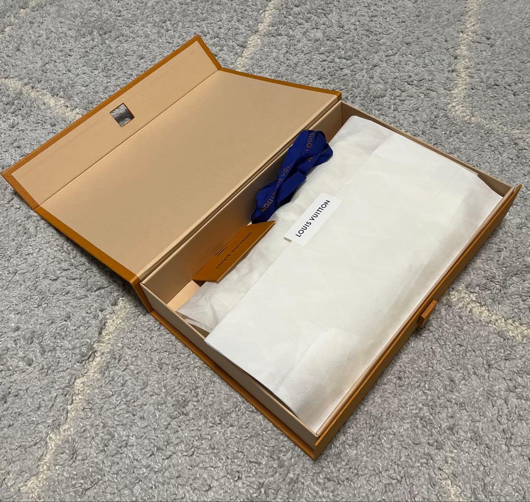 LV ロゴ刺繍 マフラー　ミニコンフィM90803