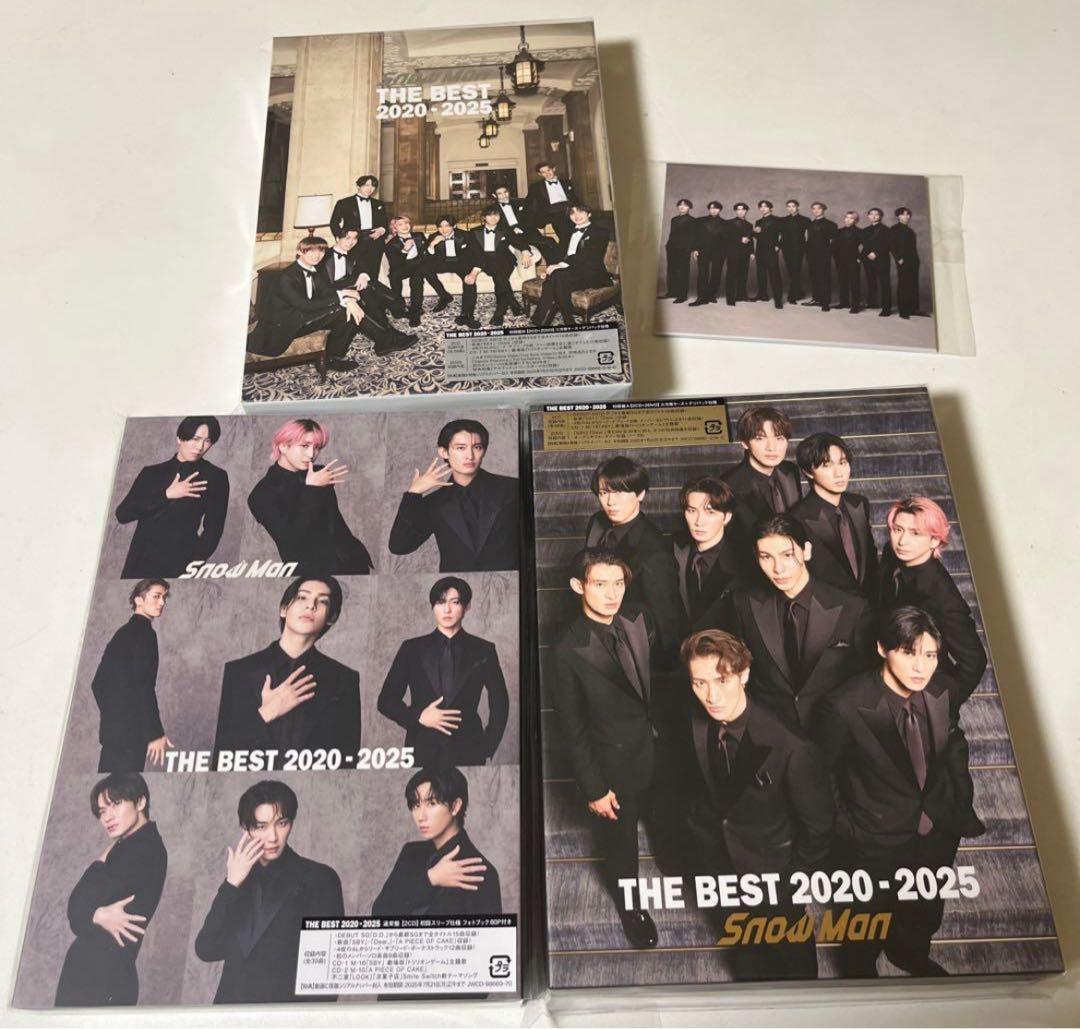  Man 3形態セット売⭐️THE BEST 2020-2025 アルバム