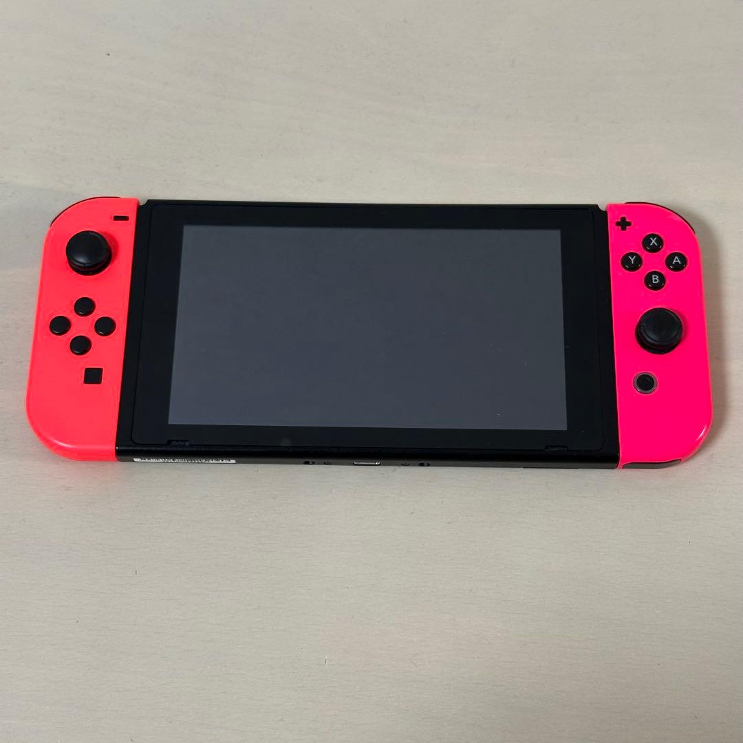 Nintendo Switch スイッチ ネオンレッド ネオンピンク 本体