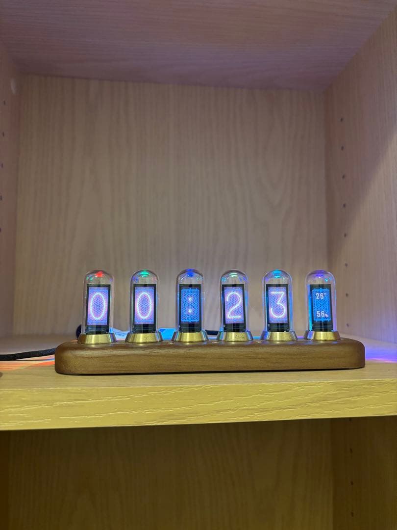 nextube ニキシー管時計(LED)