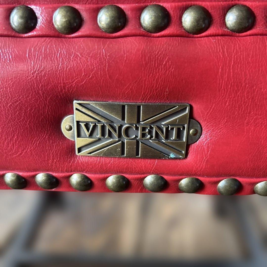 VINCENT ヴィンセント ハイバック ダイニングチェア レッド その②