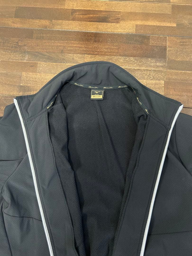 ミズノプロ　テックシールド　上下　ブラック　O（XL）サイズ