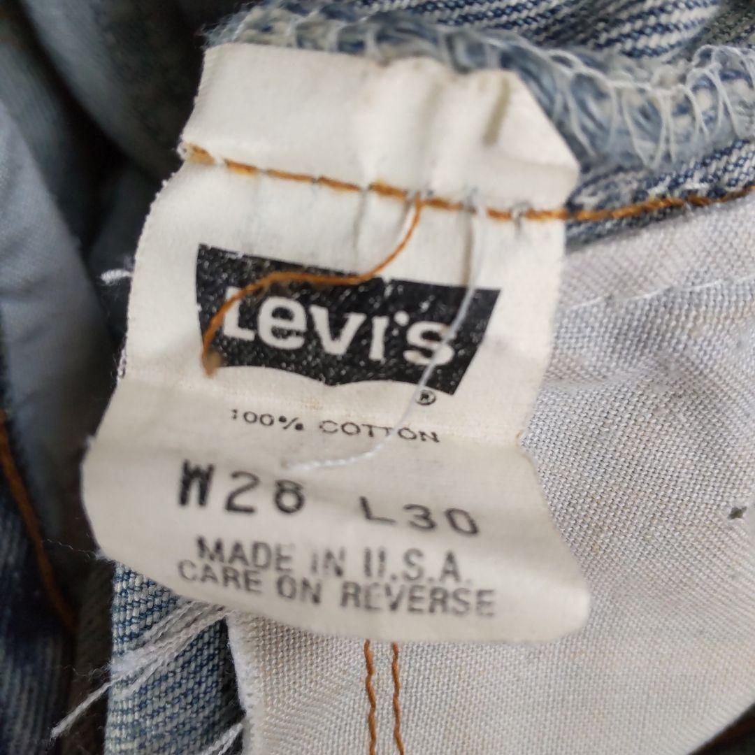 美品✨リメイクデニム LEVI’S ショートパンツ