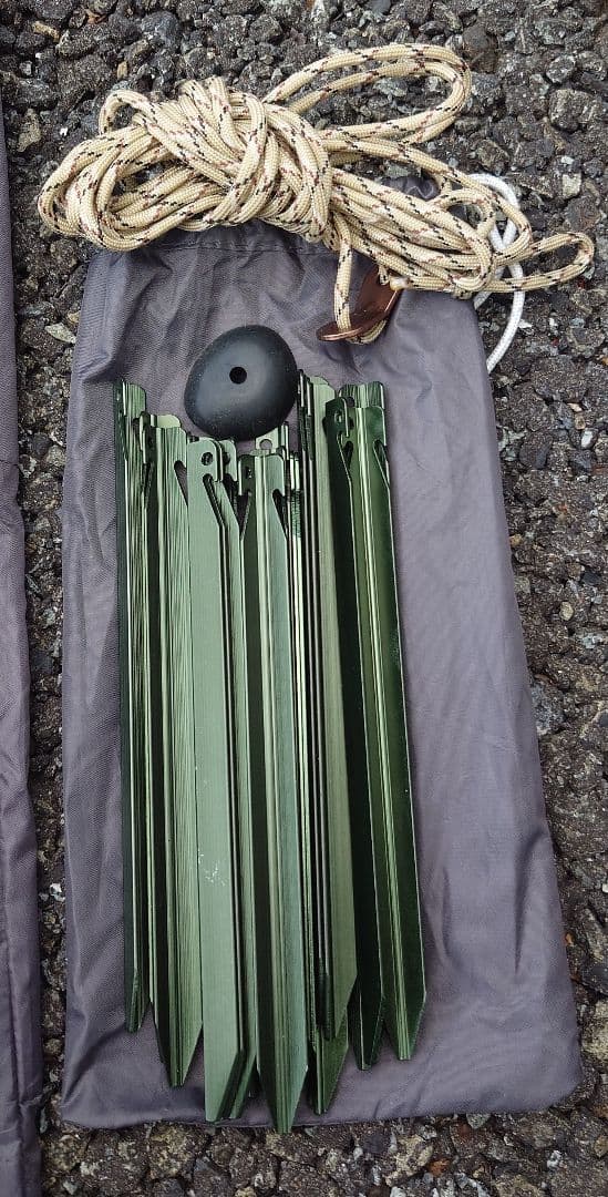 【最終値下げ】BUNDOK　ソロティピー1 TC＆フロントウォール