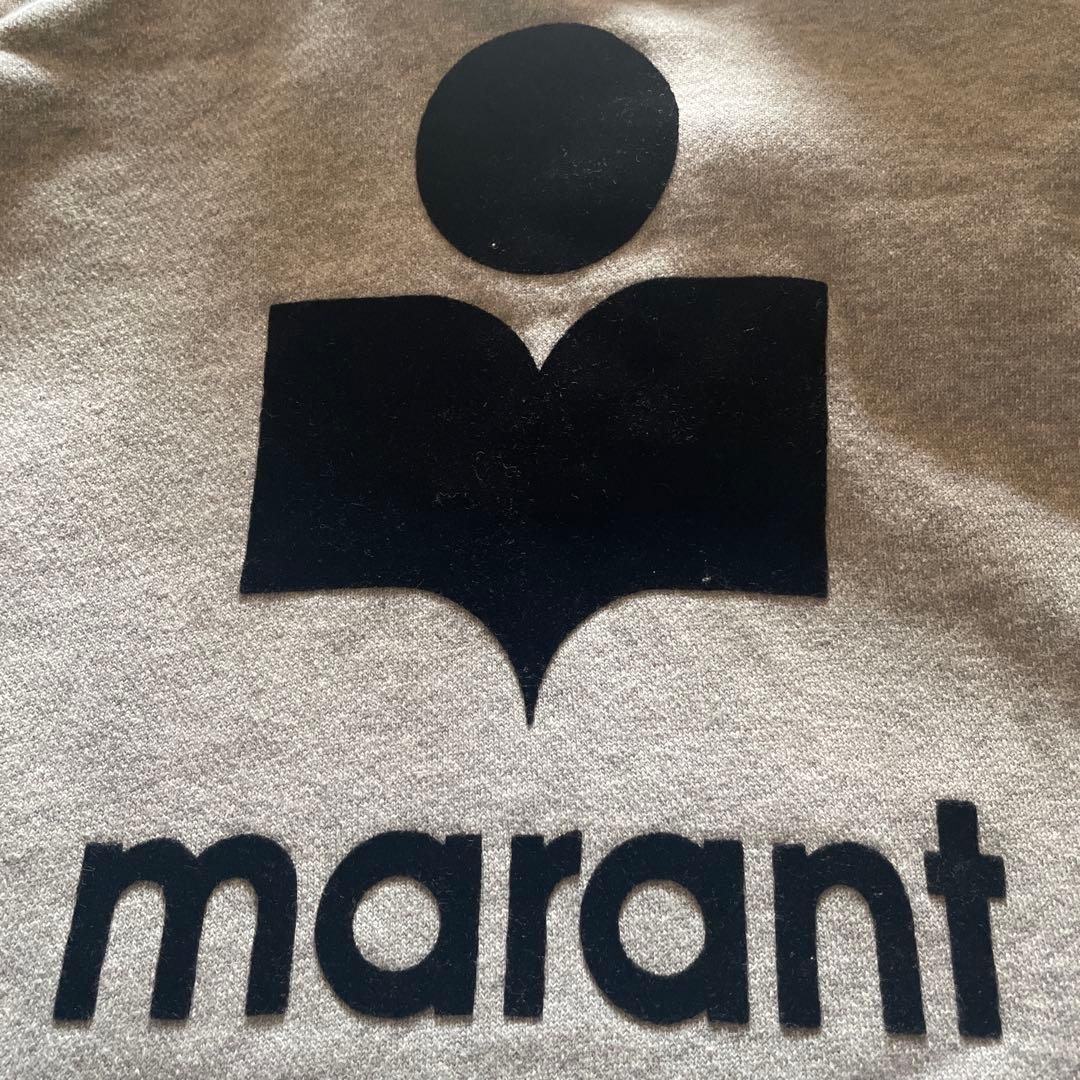 Isabel marant グレー フード付きスウェット