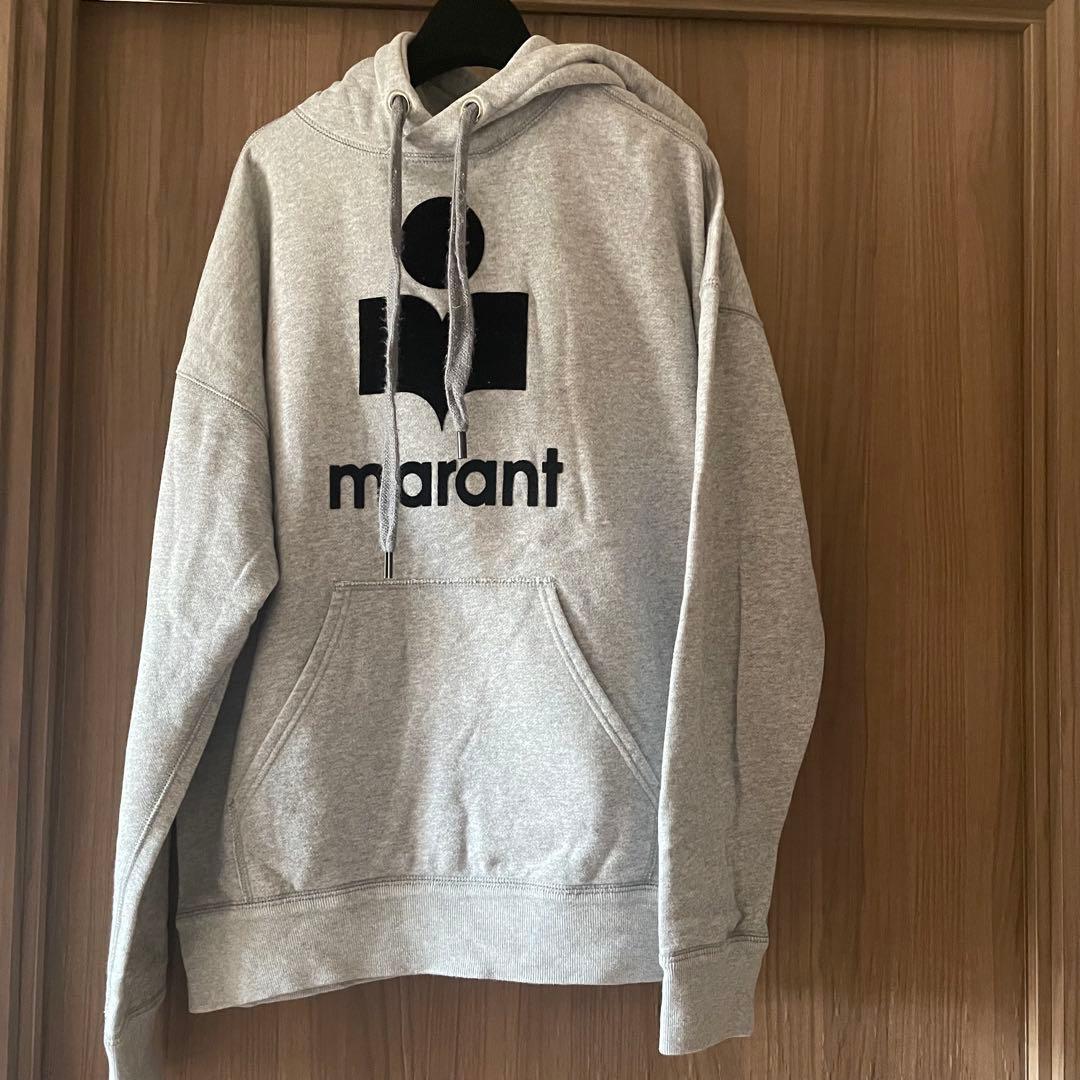 Isabel marant グレー フード付きスウェット