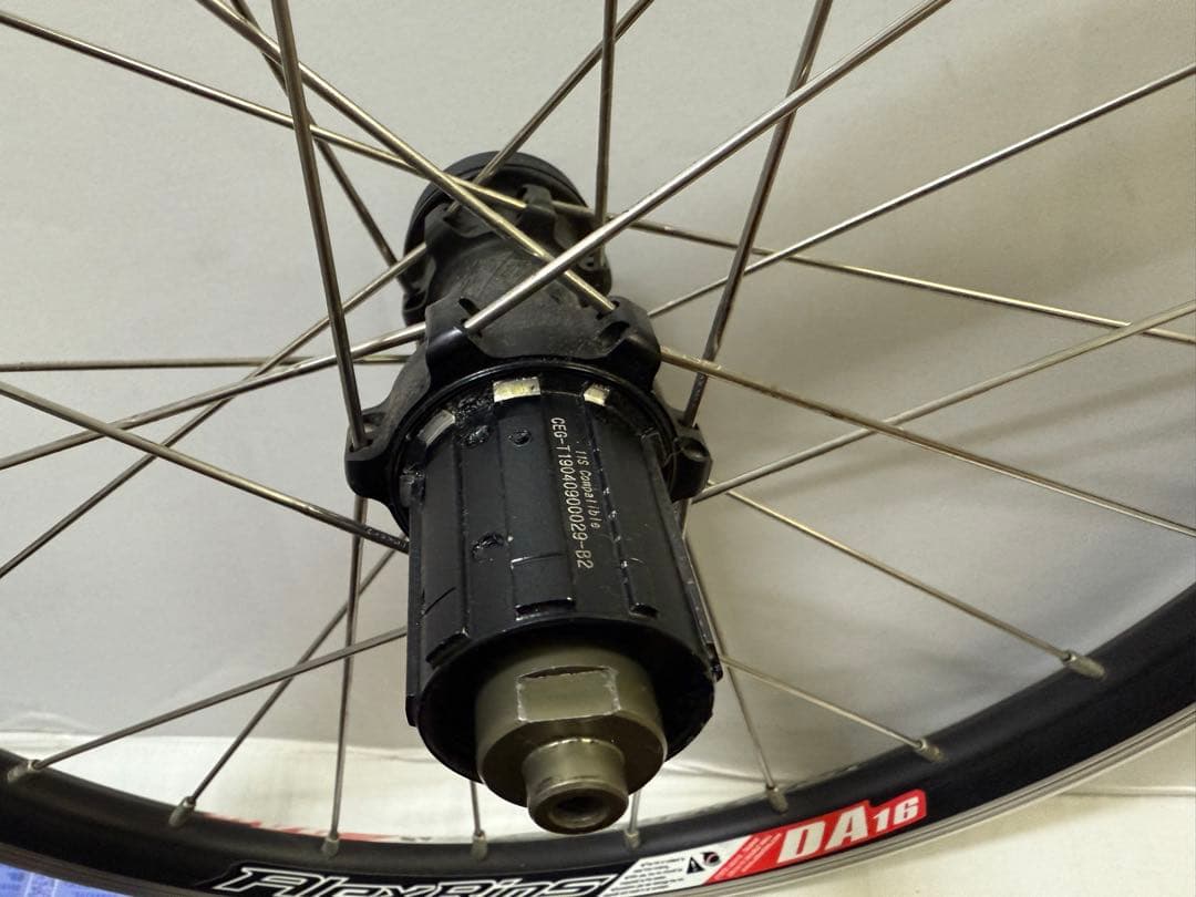 アレックスリムズ 16インチミニベロ用リアホイール シマノフリー