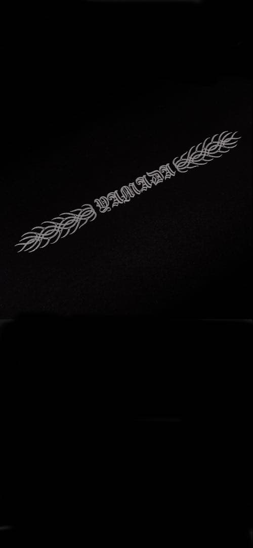 tattoo studio yamadaロンT ブラック　M 山田蓮