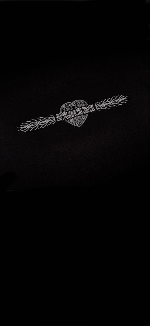 tattoo studio yamadaロンT ブラック　M 山田蓮