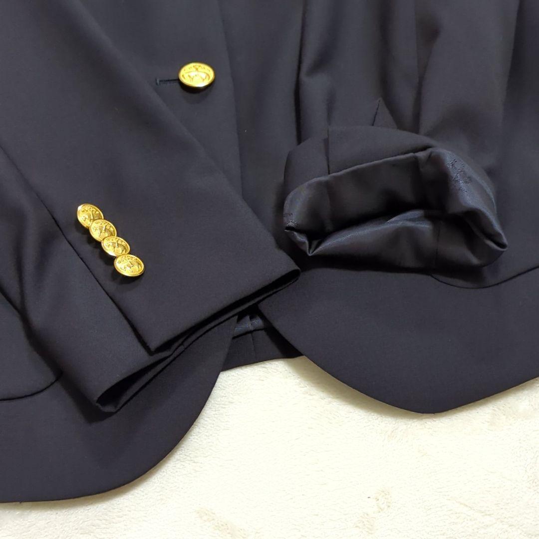 未使用級 4 ブルックスブラザーズ 紺ブレ 金ボタン ゴールデンフリースロゴ