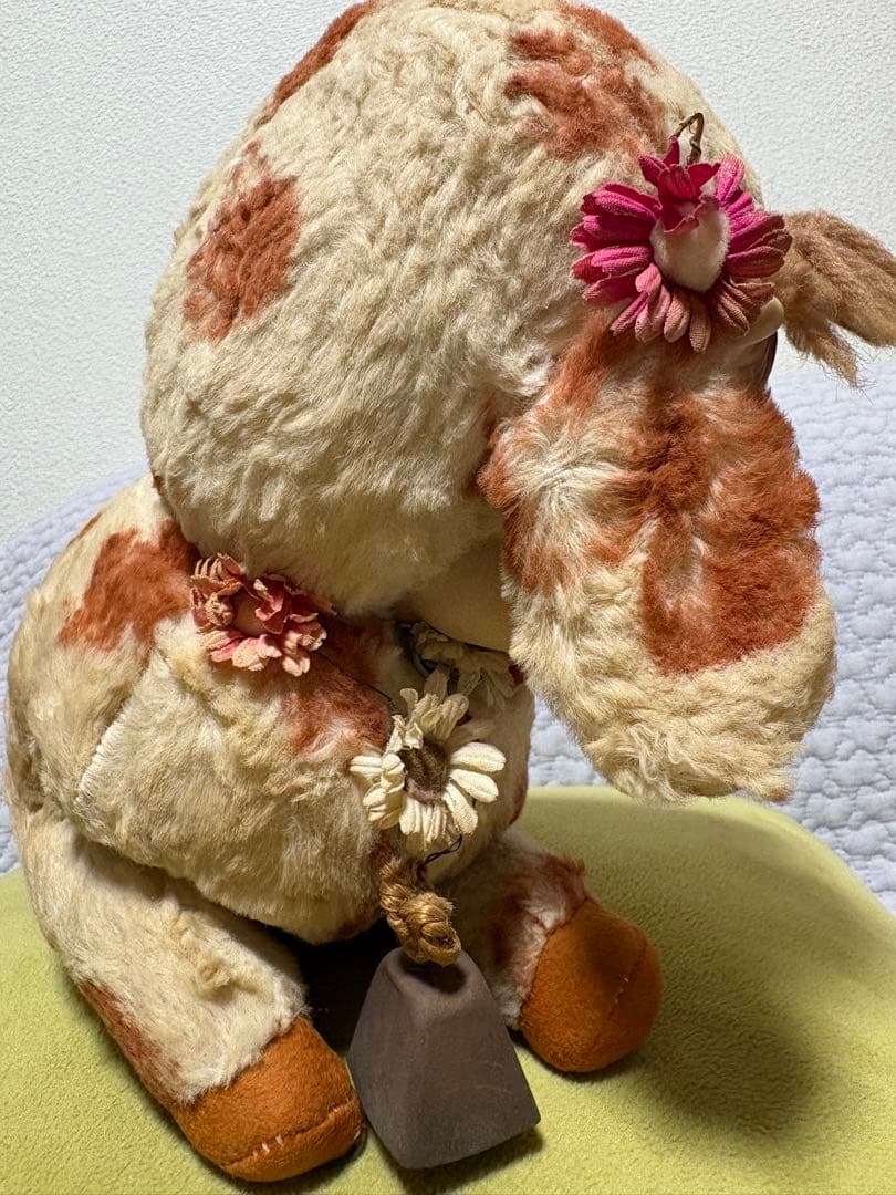 ラシュトン社ラバーフェイス牛のぬいぐるみ ヴィンテージ