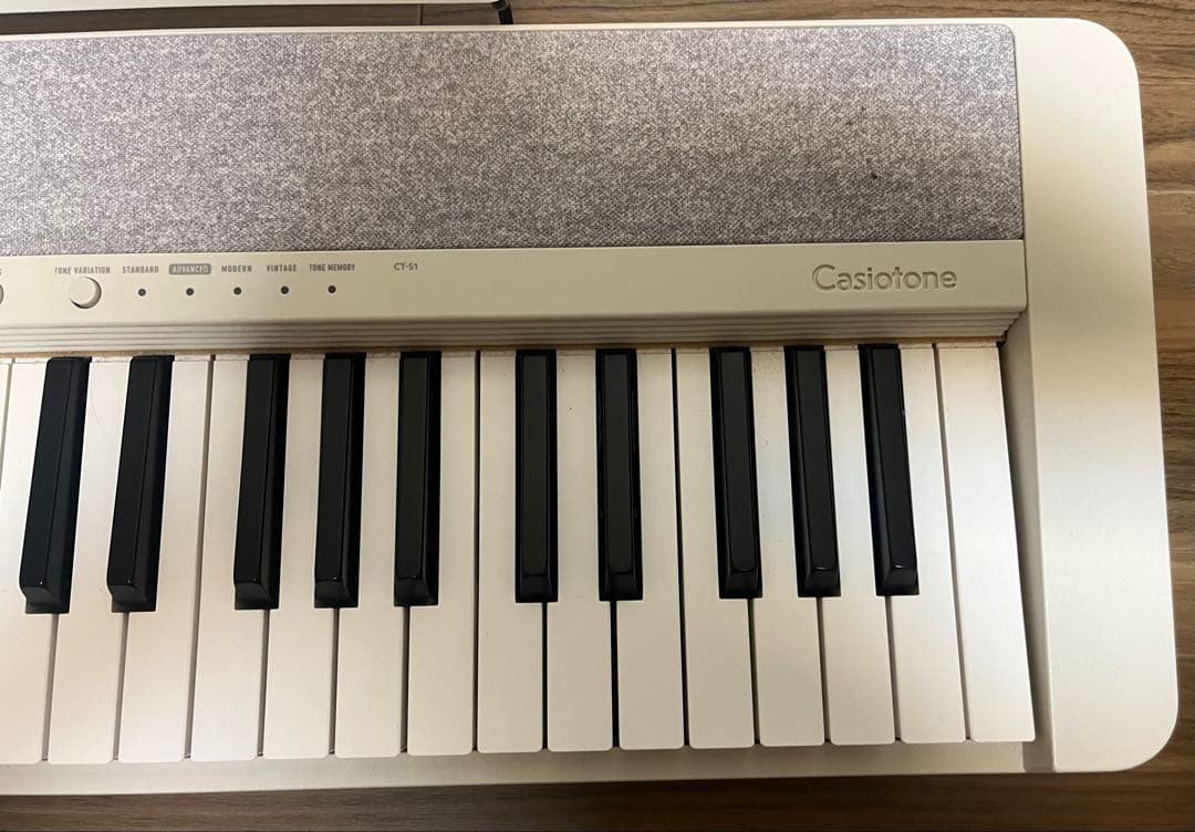CASIO ct-s1 61鍵盤 casiotone ホワイト