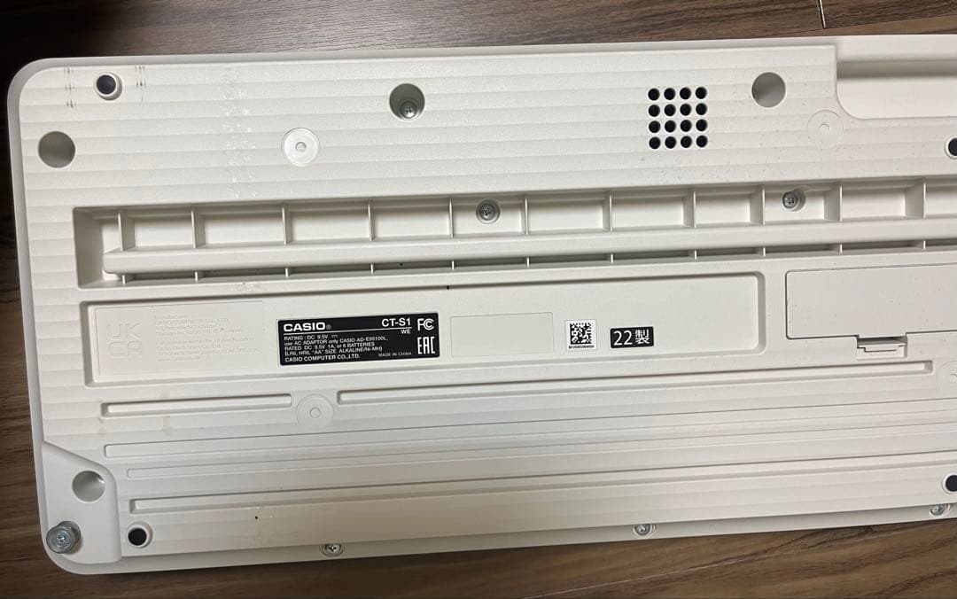 CASIO ct-s1 61鍵盤 casiotone ホワイト