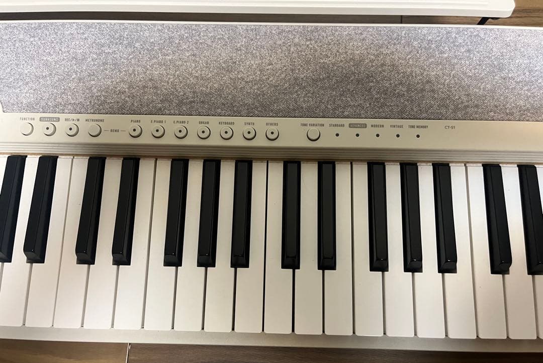 CASIO ct-s1 61鍵盤 casiotone ホワイト