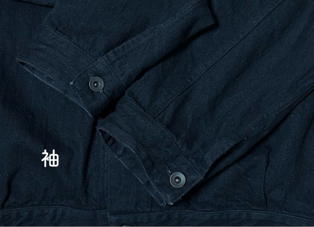 COMOLI デニムジャケット BLACK 2 / 23AW 【美品】