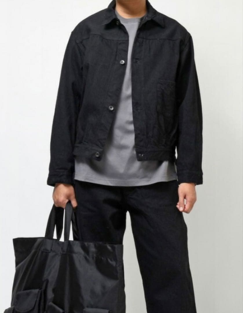 COMOLI デニムジャケット BLACK 2 / 23AW 【美品】