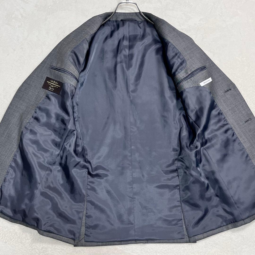 『スーツカンパニー』カノニコ イタリア生地 セットアップスーツ 本切羽 総裏