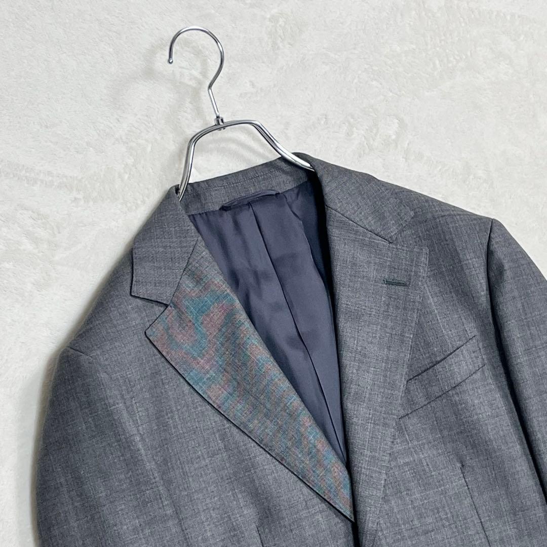 『スーツカンパニー』カノニコ イタリア生地 セットアップスーツ 本切羽 総裏